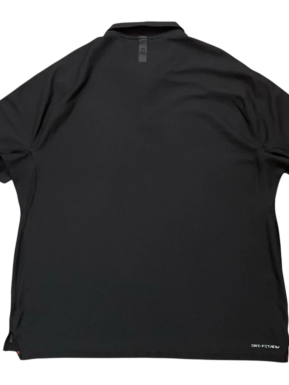 Nike Golf Polo Shirt Mens 2XL Dri-Fit Tiger Woods ADV Short Sleeve Gray